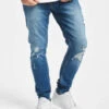 Herren Skinny Jeans Bennet In Blau