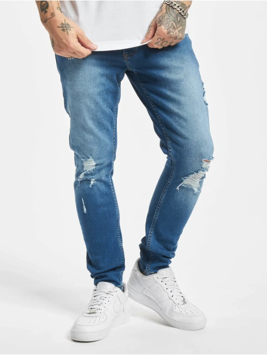 Herren Skinny Jeans Bennet In Blau 1 Herren Skinny Jeans Bennet In Blau
