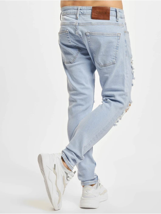 Herren Skinny Jeans Robin In Blau 2 Herren Skinny Jeans Robin In Blau – Bild 2