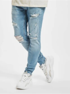 Herren Skinny Jeans Lasse In Blau