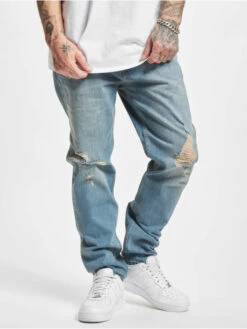 Herren Skinny Jeans Anton In Blau