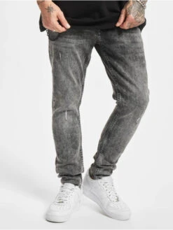 Herren Skinny Jeans Bjarne In Grau