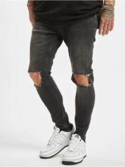 Herren Skinny Jeans Ari In Schwarz