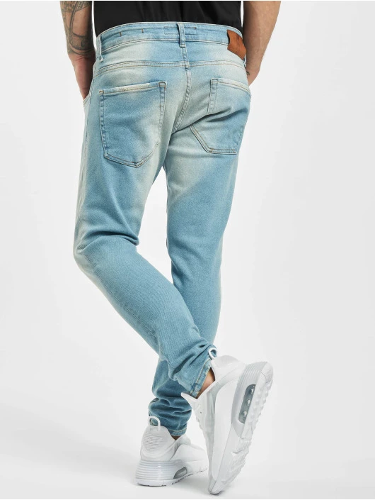 Herren Skinny Jeans Blake In Blau 2 Herren Skinny Jeans Blake In Blau – Bild 2