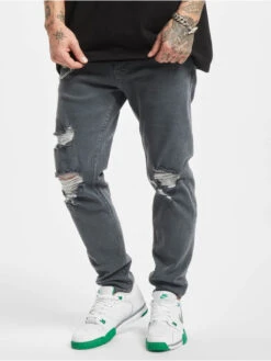 Herren Skinny Jeans Aaron In Grau