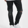Herren Skinny Jeans Jay In Schwarz