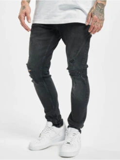 Herren Skinny Jeans Ali In Schwarz
