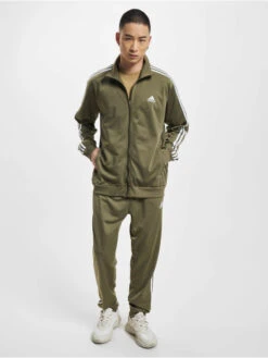Adidas Originals Herren Anzug 3 Stripes In Olive