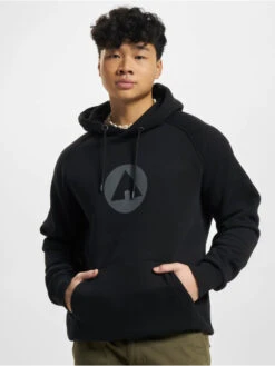 Herren Hoody Mono In Schwarz