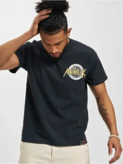 Herren T-Shirt Logo In Schwarz