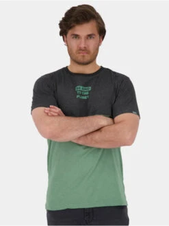 Herren T-Shirt Leo In Grün