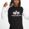 Alpha Industries Herren Longsleeve Basic In Schwarz