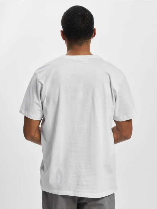 Herren T-Shirt Miami R Neck In Weiß 2 Herren T-Shirt Miami R Neck In Weiß – Bild 2