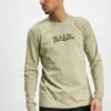 BALR Herren Longsleeve Olaf Straight Outline In Beige