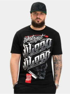 Herren T-Shirt Tatuado In Schwarz