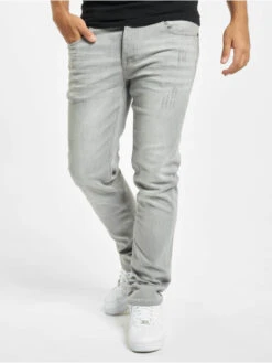 Brandit Herren Straight Fit Jeans Jake In Grau