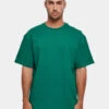 Build Your Brand Herren T-Shirt Heavy Oversize In Grün