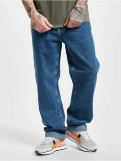 Calvin Klein Herren Straight Fit Jeans 90s Straight Fit In Blau