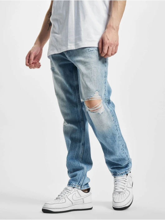 Calvin Klein Herren Straight Fit Jeans Dad Straight Fit In Blau 1 Calvin Klein Herren Straight Fit Jeans Dad Straight Fit In Blau