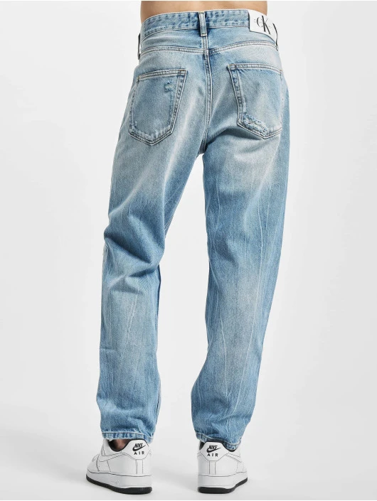 Calvin Klein Herren Straight Fit Jeans Dad Straight Fit In Blau 2 Calvin Klein Herren Straight Fit Jeans Dad Straight Fit In Blau – Bild 2