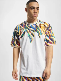 CARLO COLUCCI Herren T-Shirt Oversize In Weiß