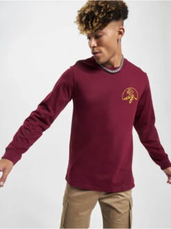 Converse Herren Longsleeve Counter Climate In Rot