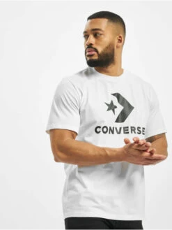 Converse Herren T-Shirt Chevron In Weiß