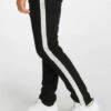 Herren Skinny Jeans Tape In Schwarz