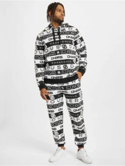 Herren Anzug Tracks Oversized In Schwarz