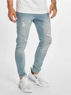 DEF Herren Skinny Jeans Rio In Blau