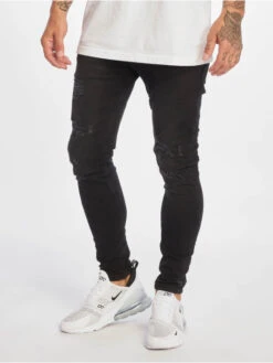 DEF Herren Skinny Jeans Rio In Schwarz