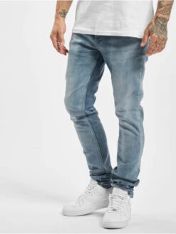 DEF Herren Straight Fit Jeans Kai In Blau