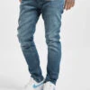 DEF Herren Straight Fit Jeans Silvio In Blau