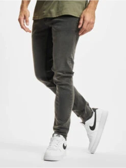 Denim Project Herren Skinny Jeans Mr. Red Skinny In Grau