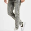 Denim Project Herren Skinny Jeans Mr. Red In Grau