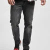 Denim Project Herren Straight Fit Jeans Dprecycled In Schwarz