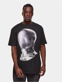 Herren T-Shirt Distant Heavy Oversized In Schwarz