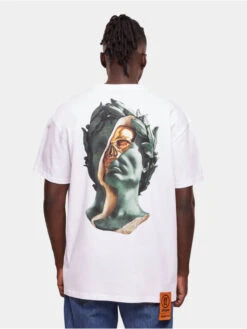 Herren T-Shirt Caesar Heavy Oversized In Weiß