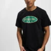 Herren T-Shirt Oldschool Logo In Schwarz