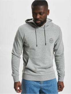 Jack & Jones Herren Hoody Shark In Grau
