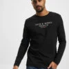 Jack & Jones Herren Longsleeve Aston Prau 22 In Schwarz