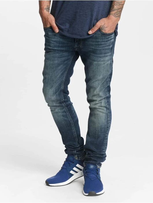 Jack & Jones Herren Skinny Jeans JjLiam Original JJ 019 In Blau 1 Jack & Jones Herren Skinny Jeans JjLiam Original JJ 019 In Blau