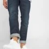 Jack & Jones Herren Straight Fit Jeans Jjitim Jjicon Jj 120 In Blau