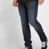 Jack & Jones Herren Straight Fit Jeans JjiTim JjOriginal JOS 318 In Blau