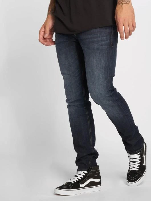 Jack & Jones Herren Straight Fit Jeans JjiTim JjOriginal JOS 318 In Blau 1 Jack & Jones Herren Straight Fit Jeans JjiTim JjOriginal JOS 318 In Blau