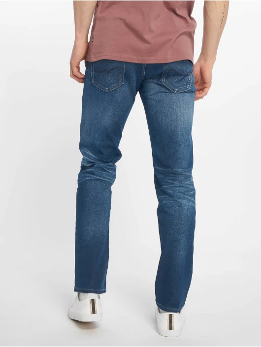 Jack & Jones Herren Straight Fit Jeans JjiMike JjOriginal In Blau 2 Jack & Jones Herren Straight Fit Jeans JjiMike JjOriginal In Blau – Bild 2