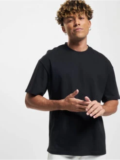 Jack & Jones Herren T-Shirt Vibe Heavy Crew Neck In Schwarz