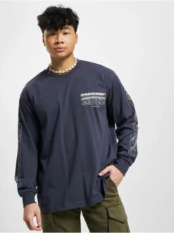 Lacoste Herren Longsleeve Longsleeves In Blau