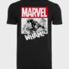 Herren T-Shirt Avengers Smashing Hulk In Schwarz