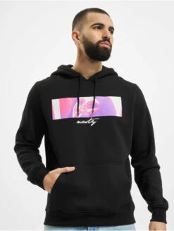 Mister Tee Herren Hoody Nasty In Schwarz